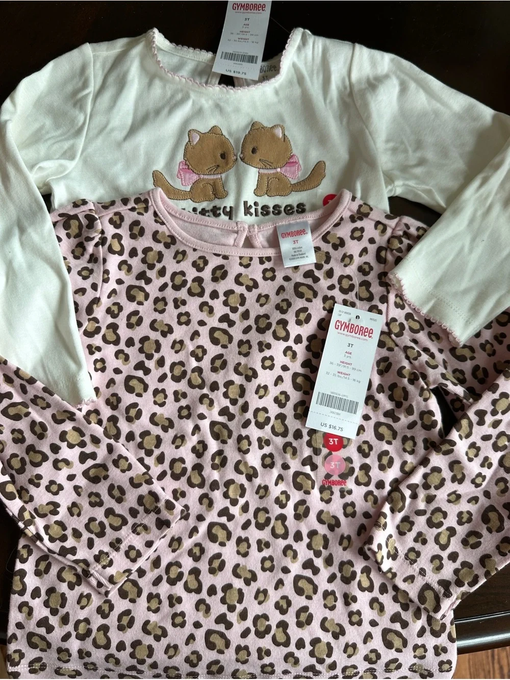 NWT Gymboree Kitty Glamour Outfit‎ Set, Sz 3T, Jeans Sweater Shirts
